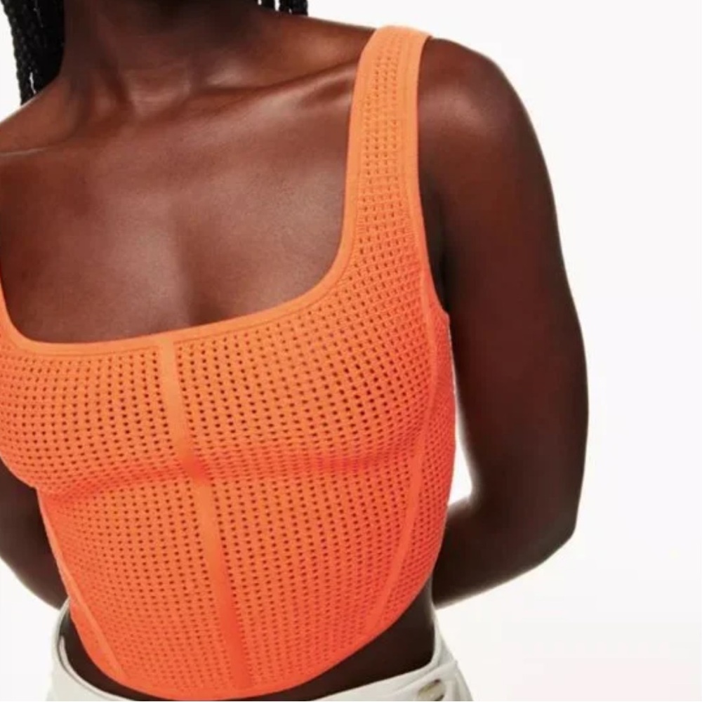 size xxs aritzia babaton sculpt knit tank